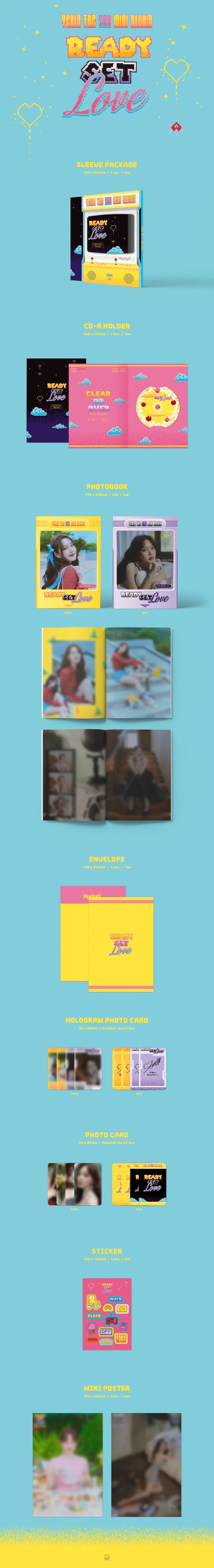 YERIN (GFRIEND) - Ready, Set, LOVE (2nd Mini Album)