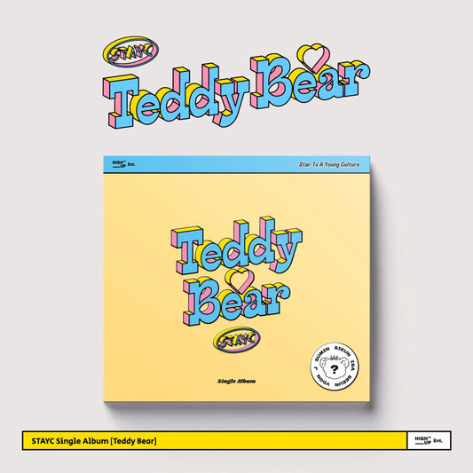 STAYC - TEDDY BEAR (4th Single Album) DIGIPACK