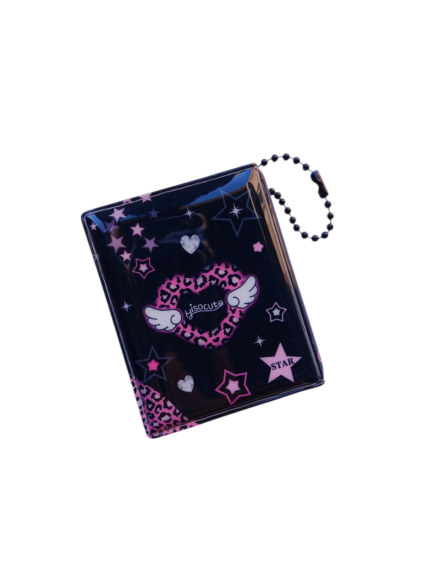MINI BINDER Llavero/Colgante - Rosa y2k