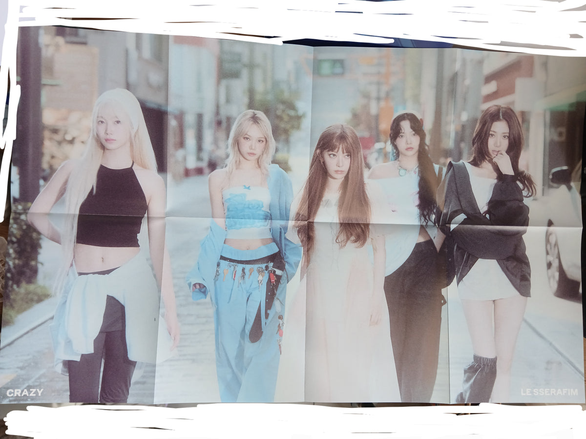 LE SSERAFIM - CRAZY (4th Mini Album) VOL.2 ver fotos