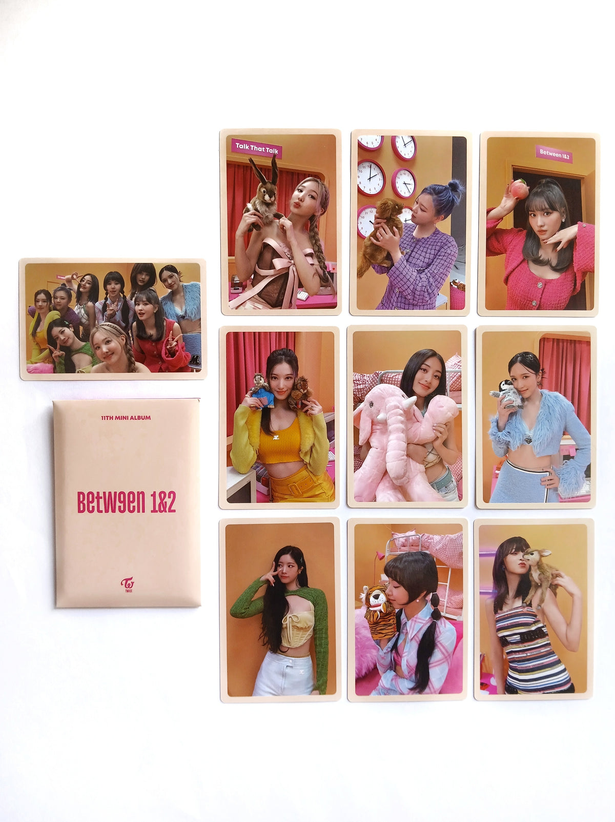 TWICE - Between 1&2 Photocard Set (Beneficio Pre-venta)