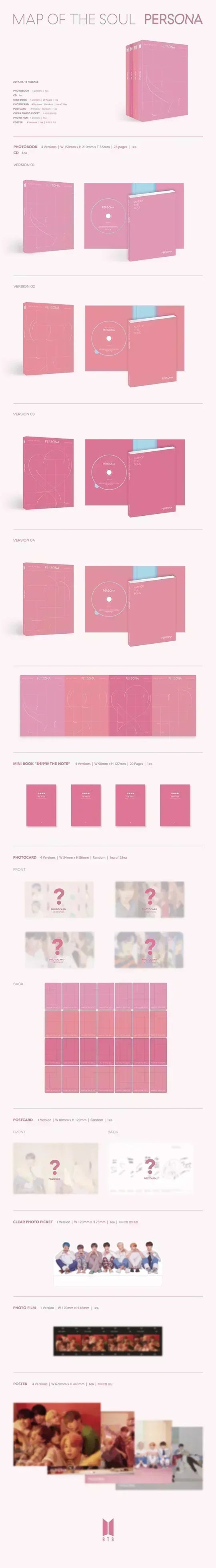 BTS - Map Of The Soul:Persona