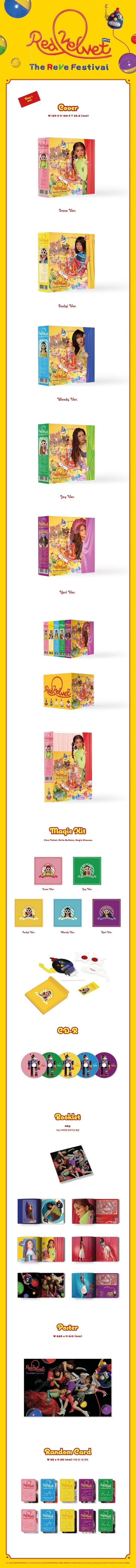 RED VELVET - The Reve Festival Day 1 (6th Mini Album)