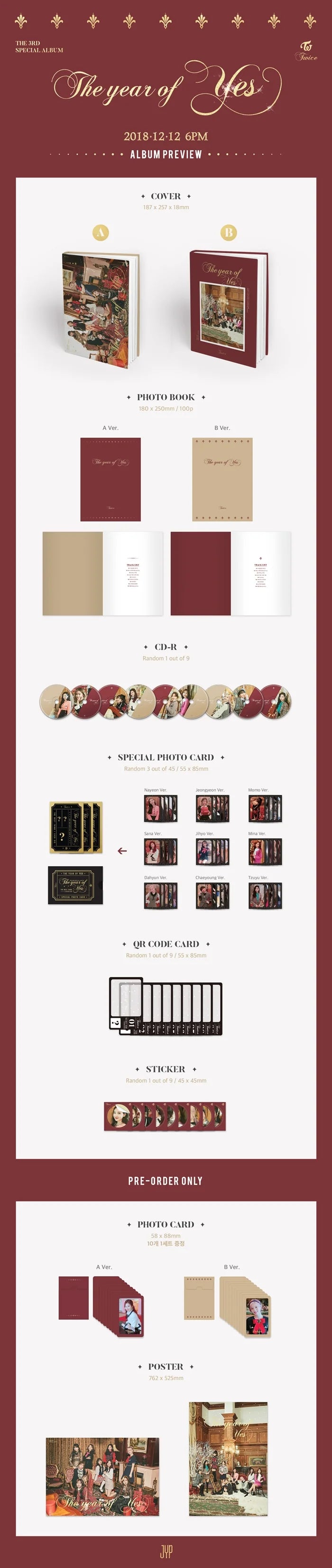 TWICE - The Year of Yes (3rd Special Album)