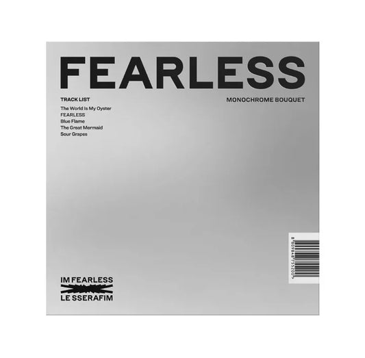 LE SSERAFIM - FEARLESS (1st Mini Album) (monochrome bouquet)