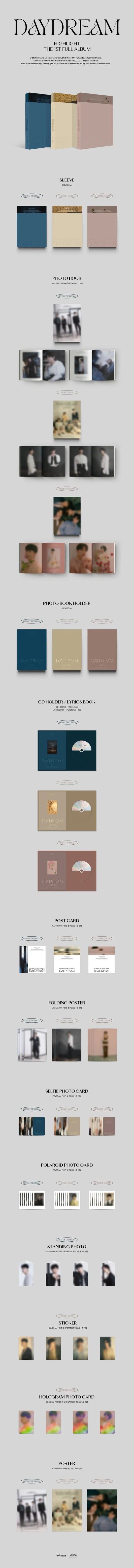HIGHLIGHT - DAYDREAM (1st Album)