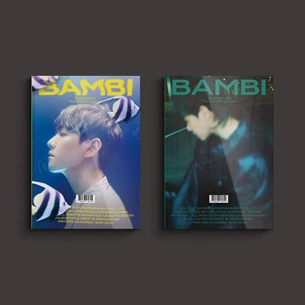 BAEKHYUN (EXO) - Bambi (3rd Mini Album)