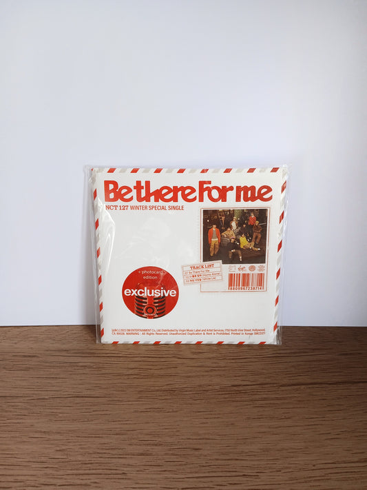 NCT 127 - Be there for me (Winter special single) House ver. Target exclusive