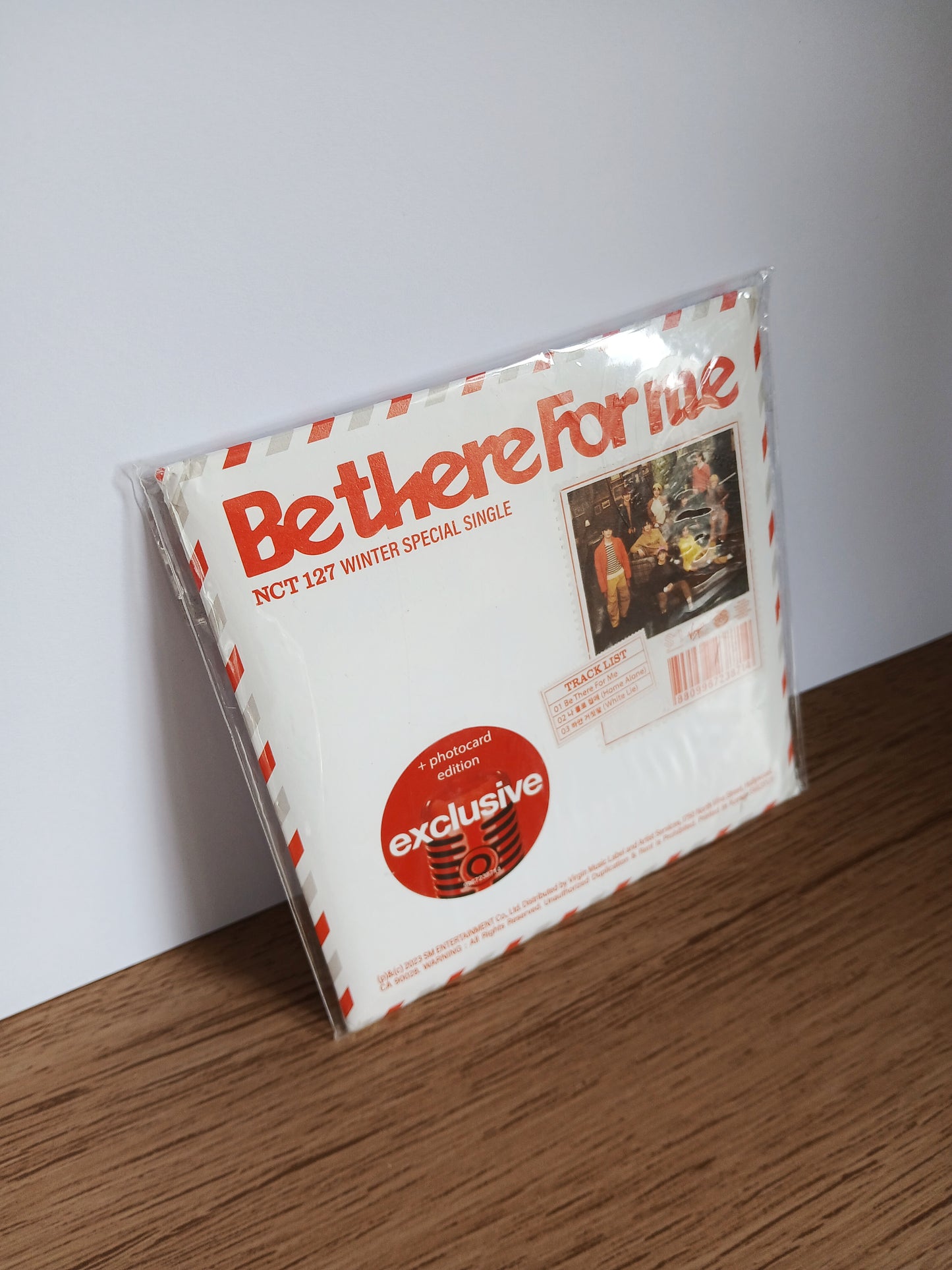 NCT 127 - Be there for me (Winter special single) House ver. Target exclusive