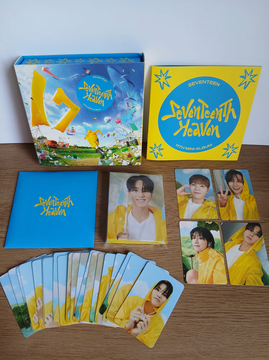 SEVENTEEN - SEVENTEENTH HEAVEN (11th Mini Album) CARAT ver fotos
