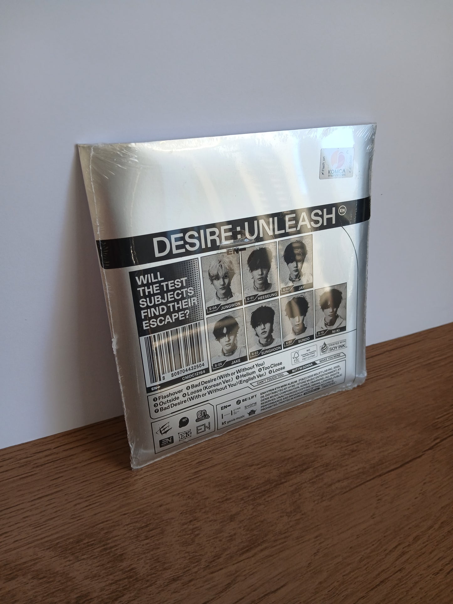 ENHYPEN - DESIRE : UNLEASH (6th Mini Album) ENGENE ver fotos