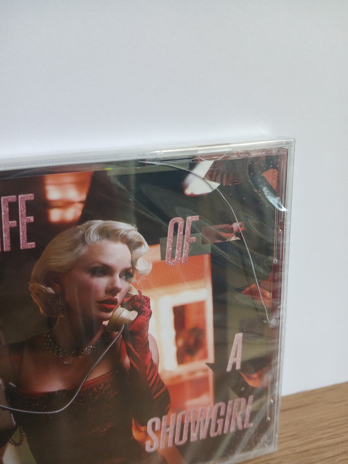 TAYLOR SWIFT - The Life of a Showgirl: Dressing Room Rehearsal (Acoustic Version) CD ver fotos
