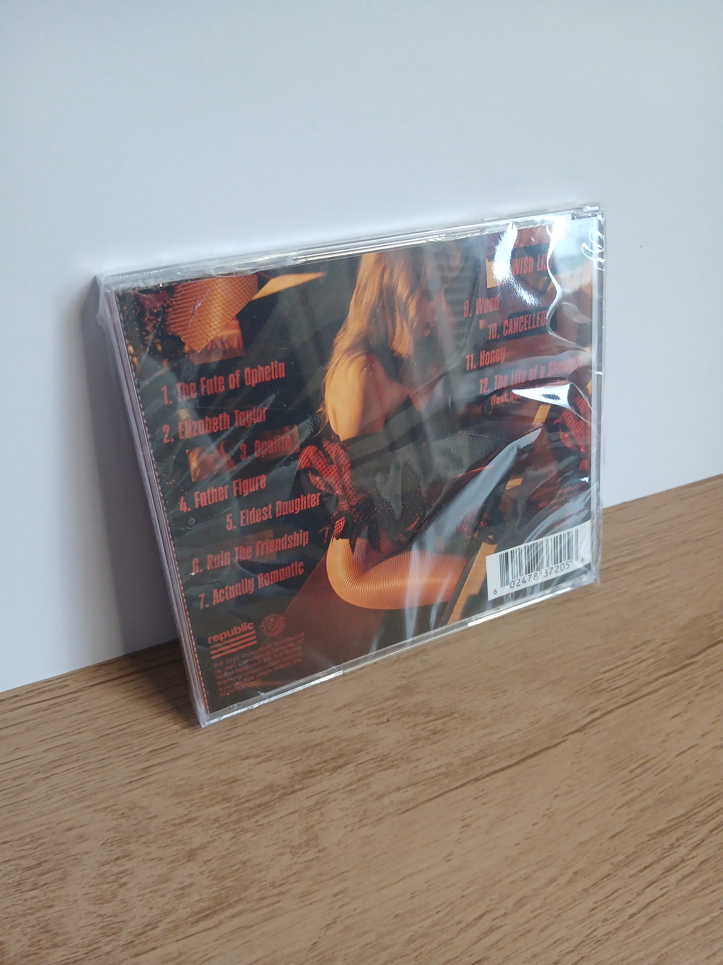 TAYLOR SWIFT - The Life of a Showgirl: It’s Frightening CD Target Exclusive (ver fotos)