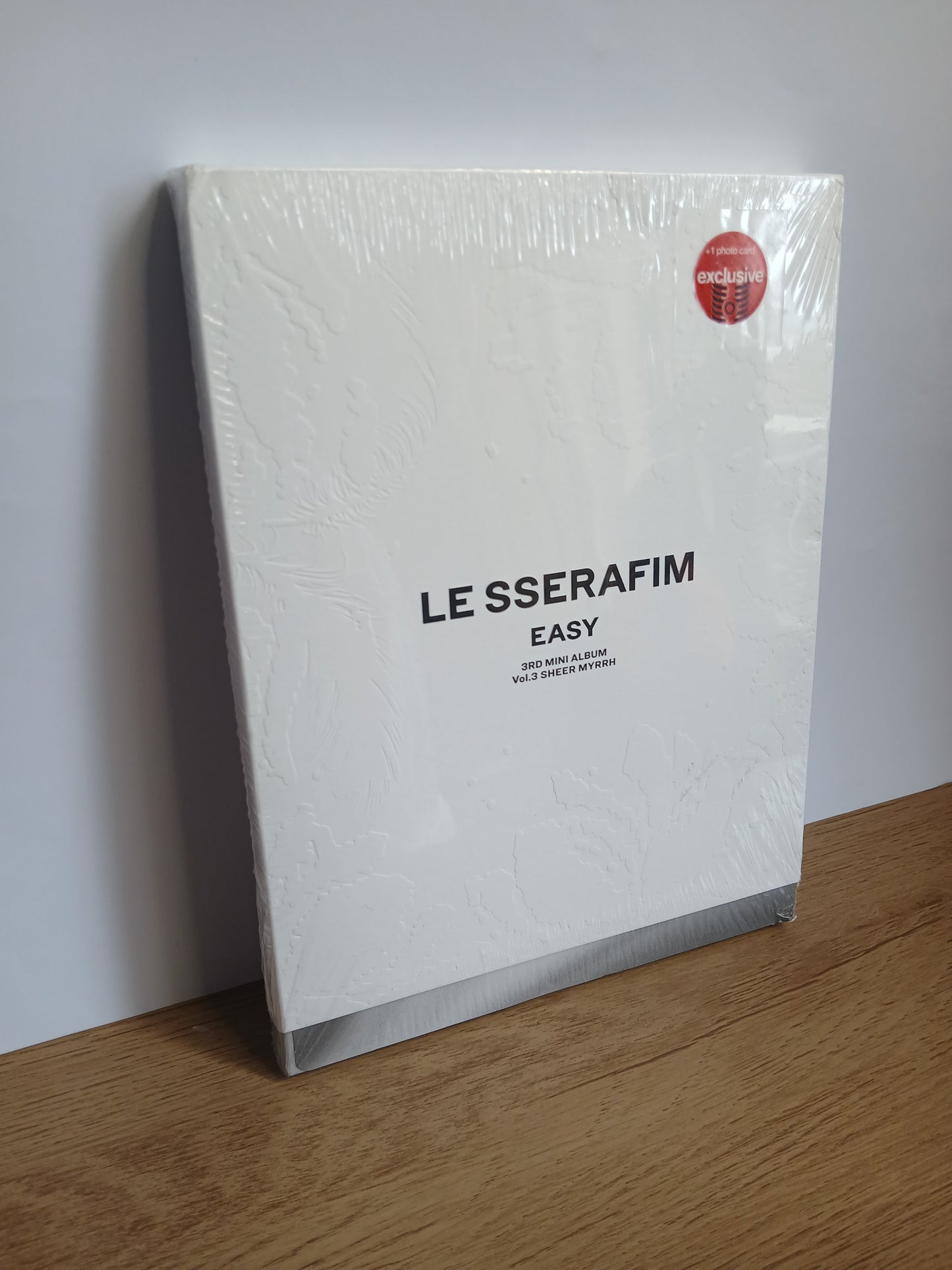 LE SSERAFIM - EASY (3rd Mini Album) VOL.3 Target Exclusive
