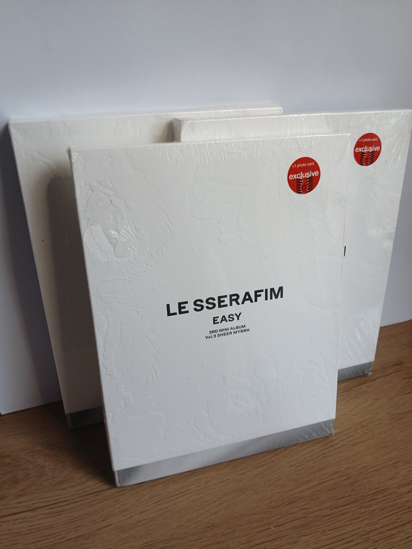 LE SSERAFIM - EASY (3rd Mini Album) VOL.3 Target Exclusive