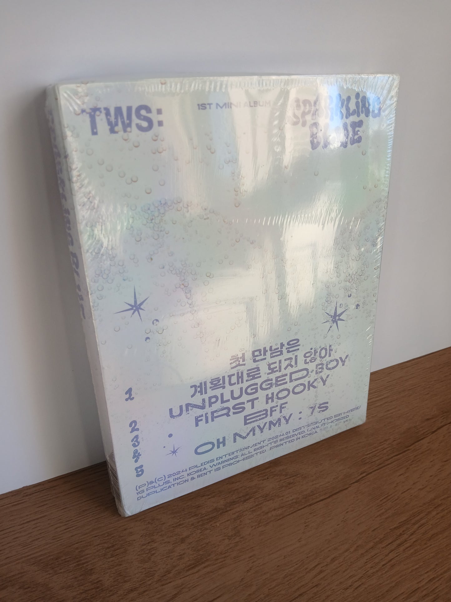 TWS - SPARKLING BLUE (1st Mini Album) LUCKY Target Exclusive