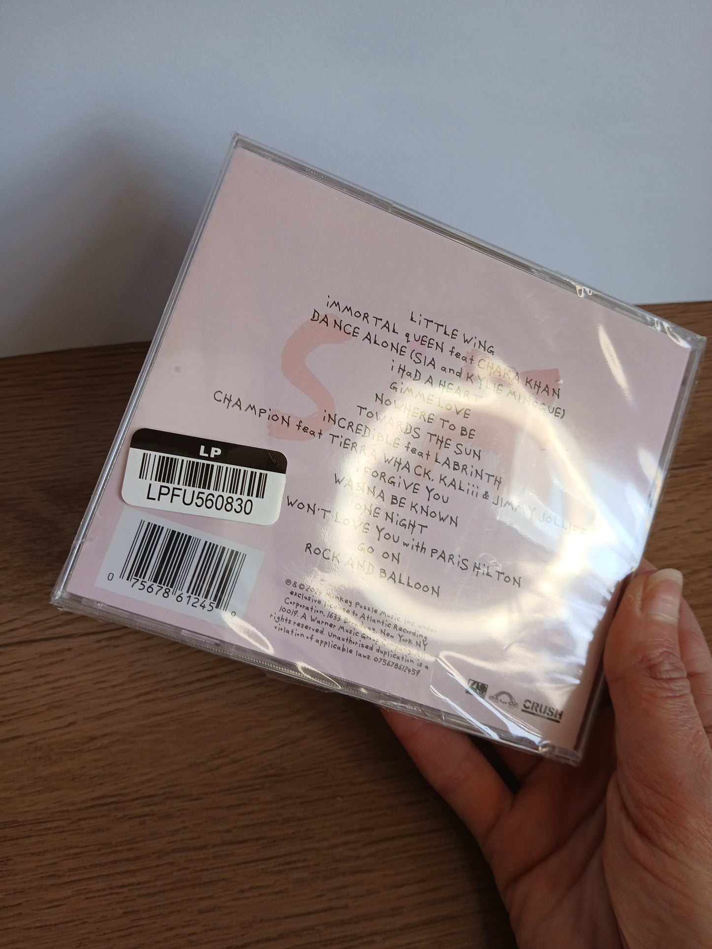 SIA - Reasonable Woman CD (ver fotos)