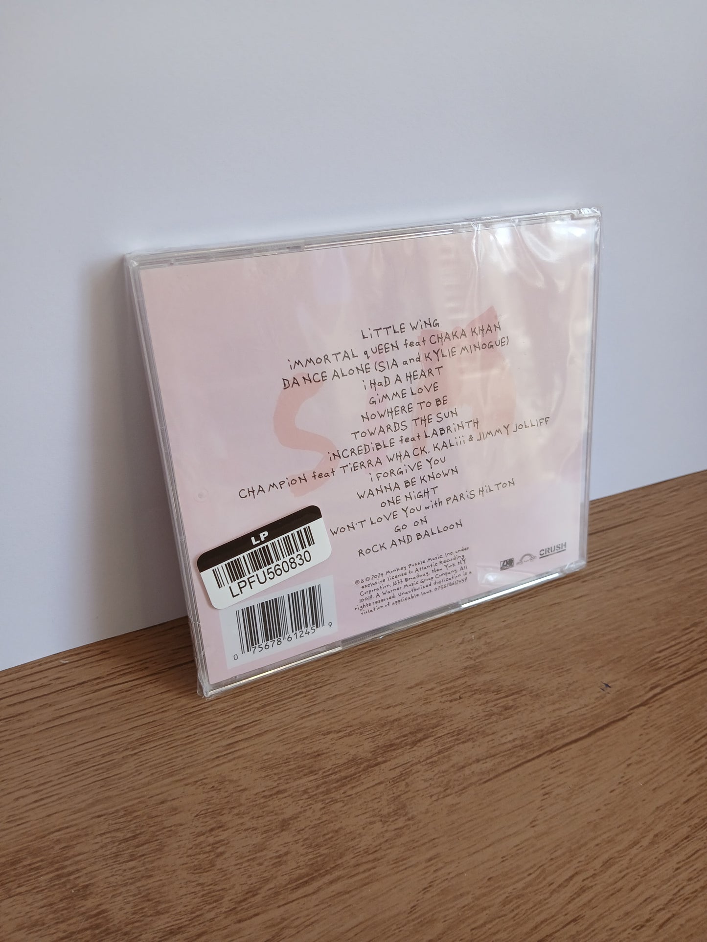 SIA - Reasonable Woman CD (ver fotos)