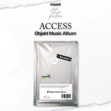 TRIPLES - ACCESS (Mini Album) OBJEKT MUSIC ALBUM