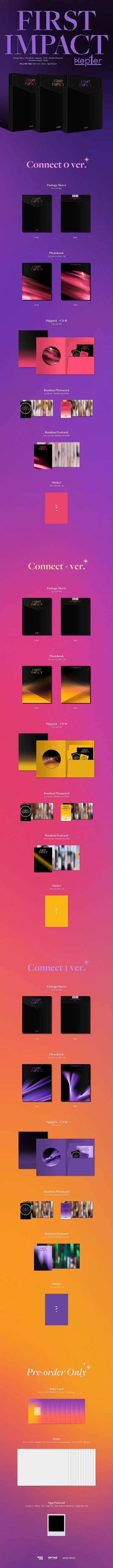 KEP1ER - FIRST IMPACT (1st Mini Album)