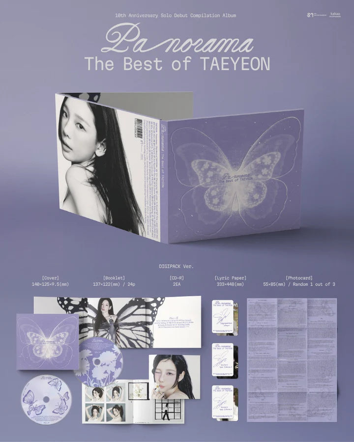 [PRE-ORDEN] TAEYEON - PANORAMA : THE BEST OF TAEYEON (DIGIPACK Version)