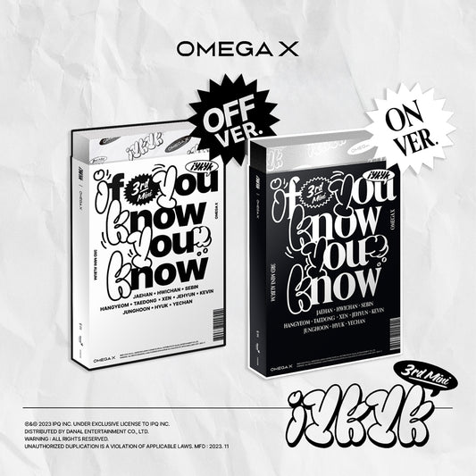 OMEGA X - IYKYK (3rd Mini Album)