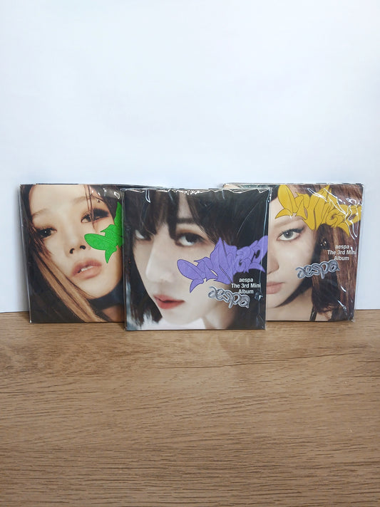 AESPA - MY WORLD (3rd Mini Album) Poster Version