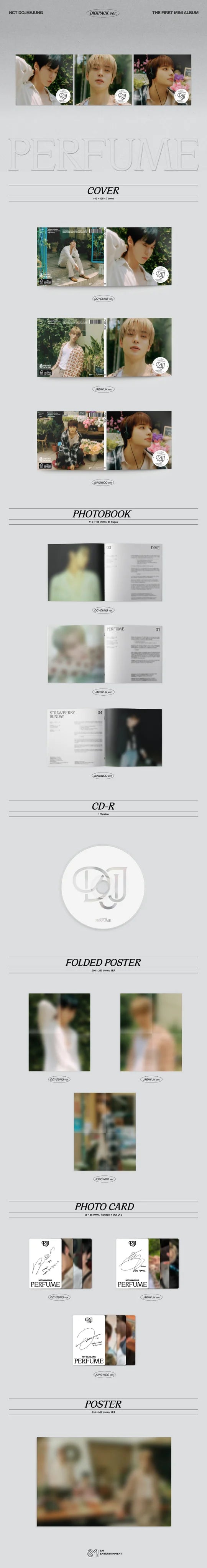 NCT DOJAEJUNG - Perfume (1st Mini Album) DIGIPACK