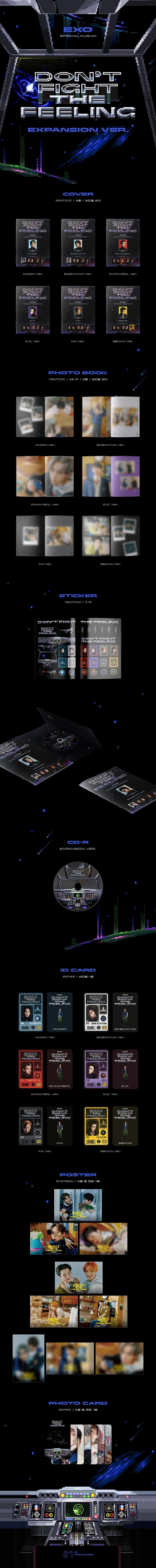 EXO - Don't Fight The Feeling (Special Album) Expansion