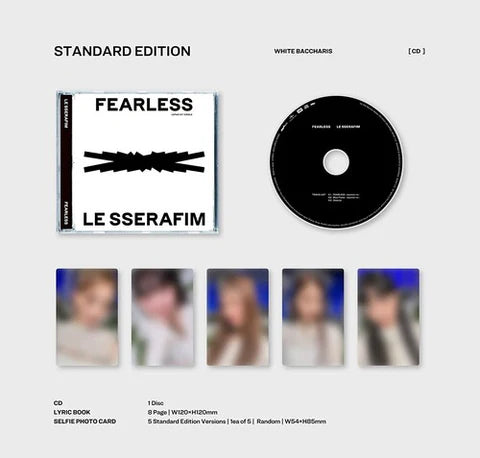 LE SSERAFIM - Fearless JAPAN VERSIONS