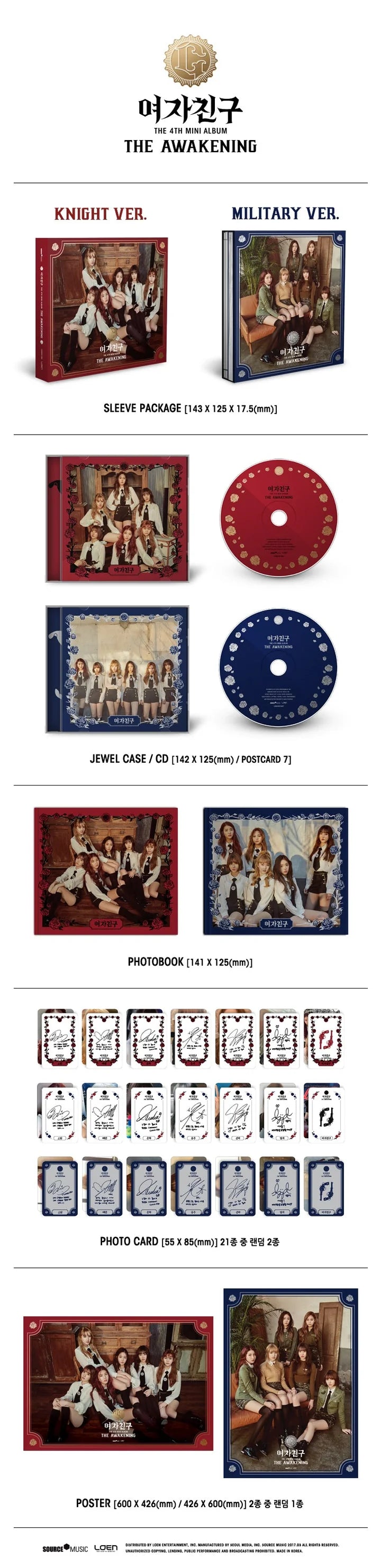 GFRIEND - THE AWAKENING (4th Mini Album)