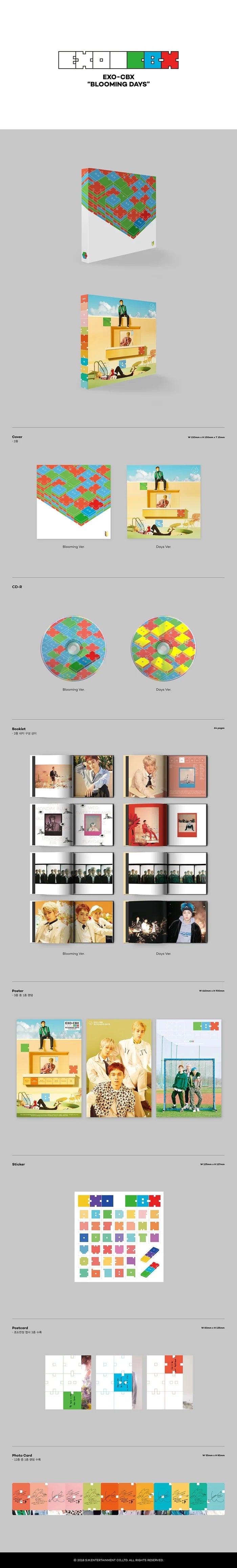 EXO CBX - BLOOMING DAYS