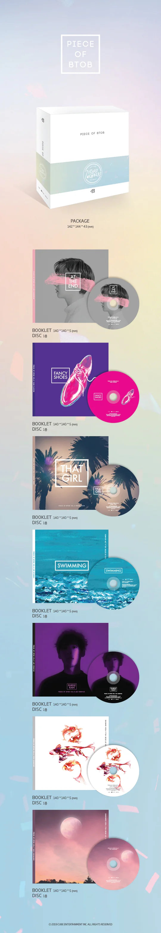 BTOB - Piece of BTOB (Compilation Album)