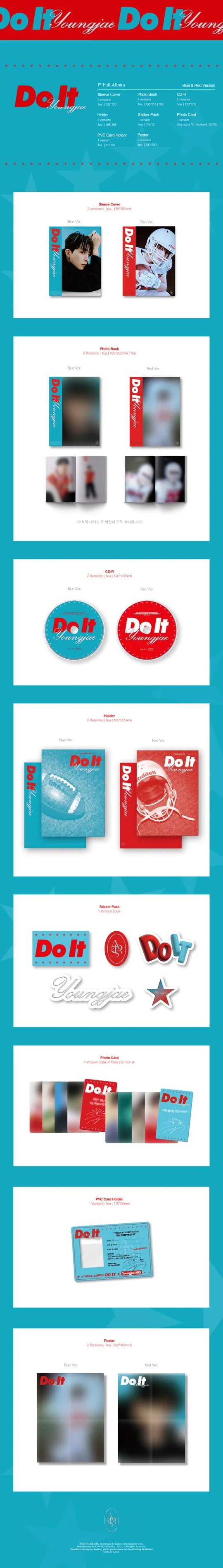 YOUNGJAE (GOT7) - DO IT (1st Album)