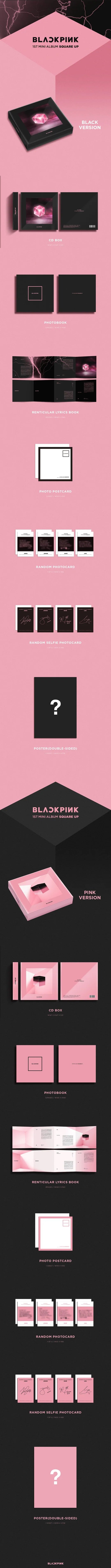 BLACKPINK - Square Up (1st Mini Album)