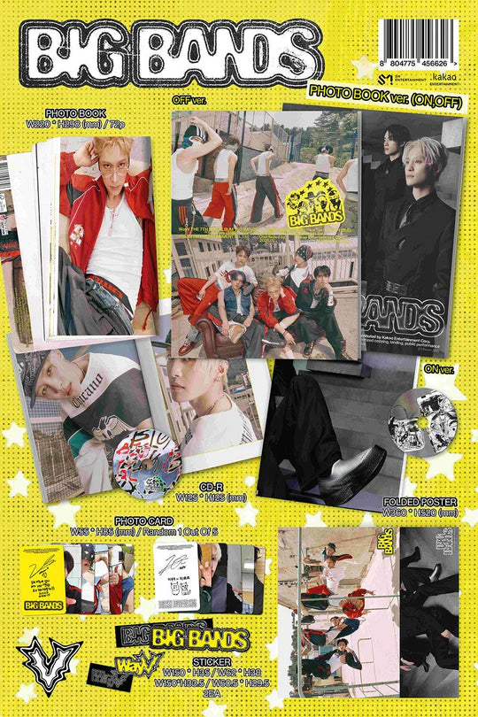 WAYV - BIG BANDS (7th Mini Album) PHOTOBOOK