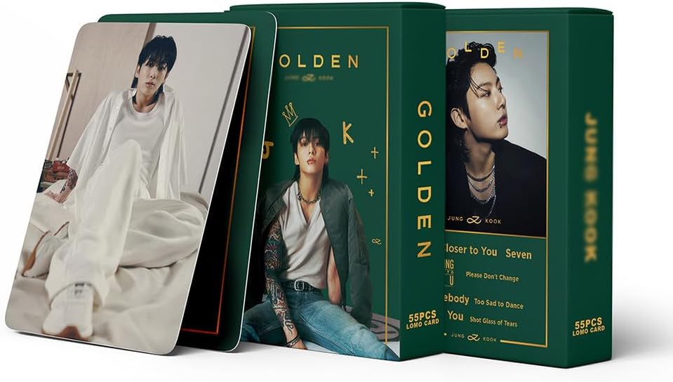 JUNGKOOK (BTS) - LOMO CARDS Golden
