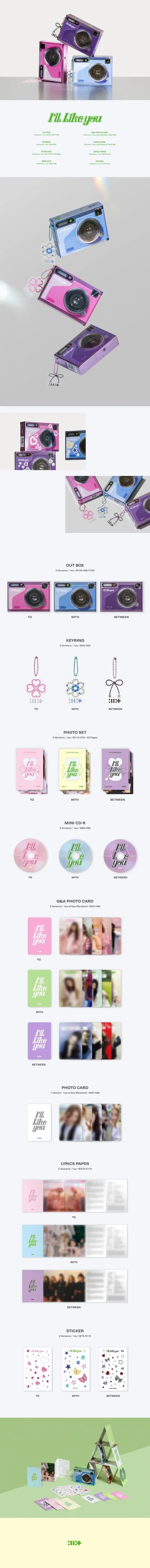 ILLIT - I'LL LIKE YOU (2nd Mini Album) GLLIT VERSION