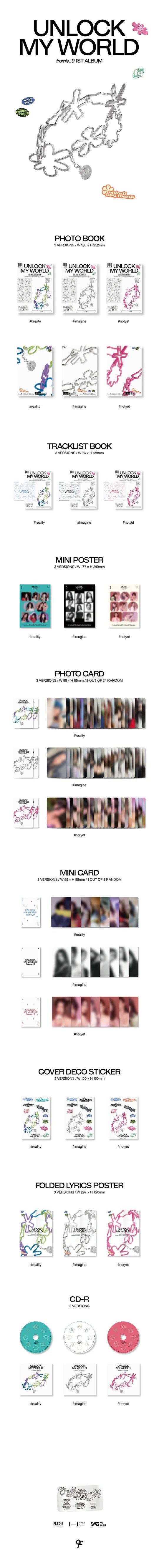 FROMIS_9 - UNLOCK MY WORLD (1st Album)
