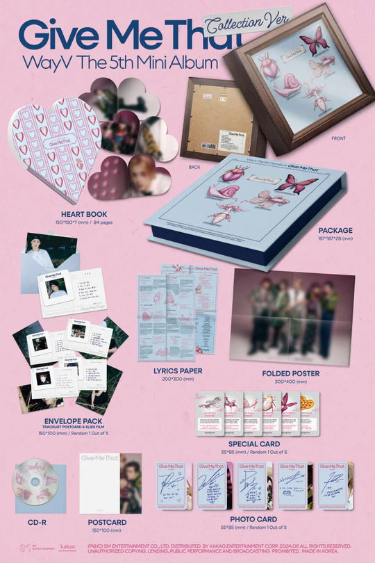 WAYV - GIVE ME THAT (5th Mini Album) COLLECTION VERSION