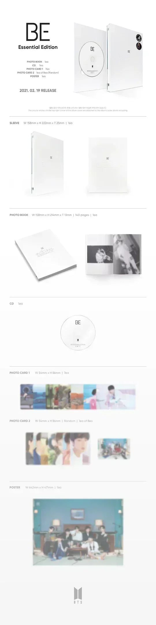 BTS - Be (Essential Edition)