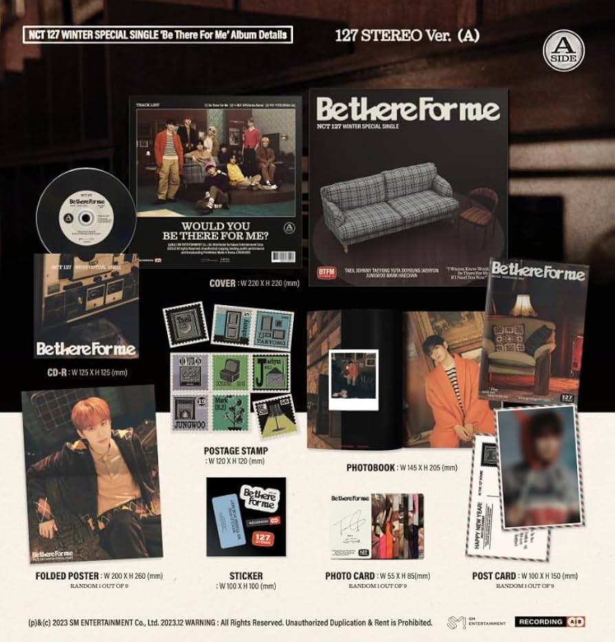NCT 127 - Be there for me (Winter special single)