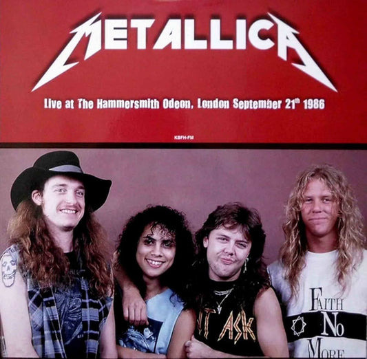 METALLICA - Live At The Hammersmith Odeon London 1986 VINILO