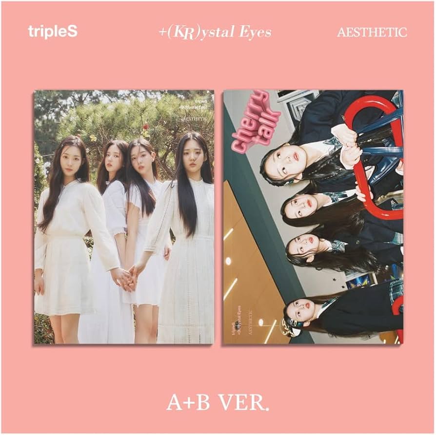 +(KR)YSTAL EYES (TRIPLES) - AESTHETIC (Mini Album)