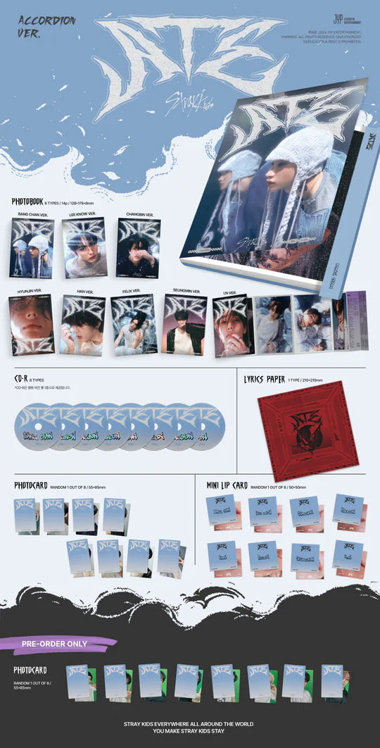 STRAY KIDS - ATE (Mini Album) ACCORDION ver.