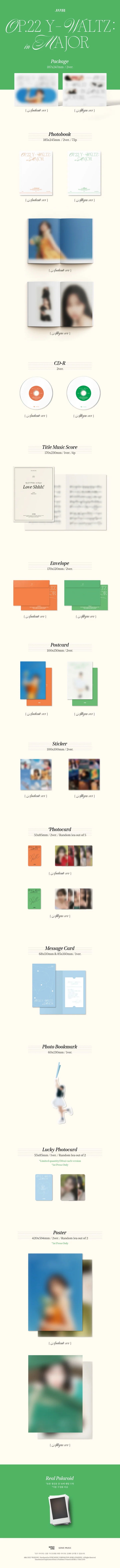 JO YURI - Op.22 Y-Waltz : in Major (1st mini album)