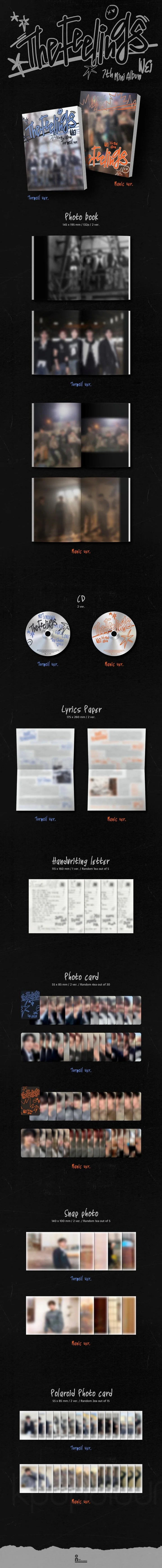 WEi - THE FEELINGS (7th Mini Album)