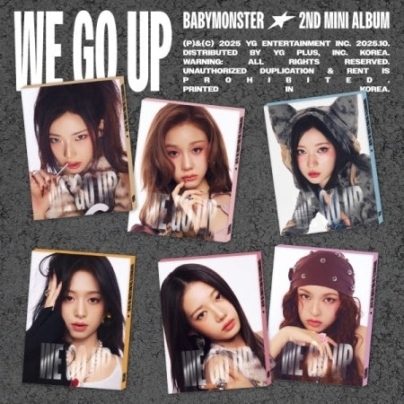 BABYMONSTER - WE GO UP (2ND MINI ALBUM) PATTERN