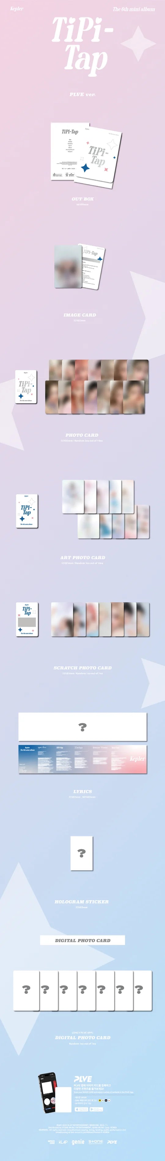 KEP1ER - TIPI-TAP (6th Mini Album) PLVE