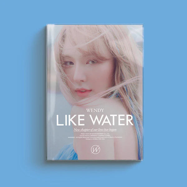 WENDY (RED VELVET) - Like Water (1st Mini album) PHOTOBOOK Version